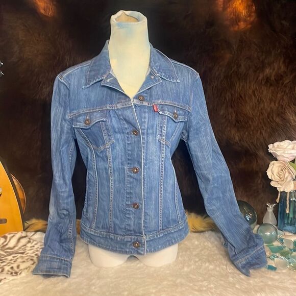 Levi’s jean jacket L (6007) - Picture 1 of 8
